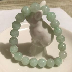 Natural Grade A Jade Beads Bracelet